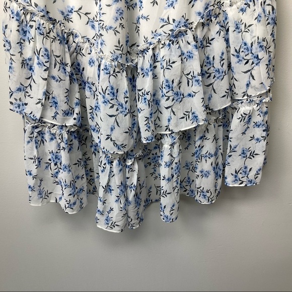 NEW 1.STATE Tiered Asymmetrical Skirt - Picture 7 of 13